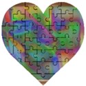 Prisma Colors Wooden Puzzle Heart View1