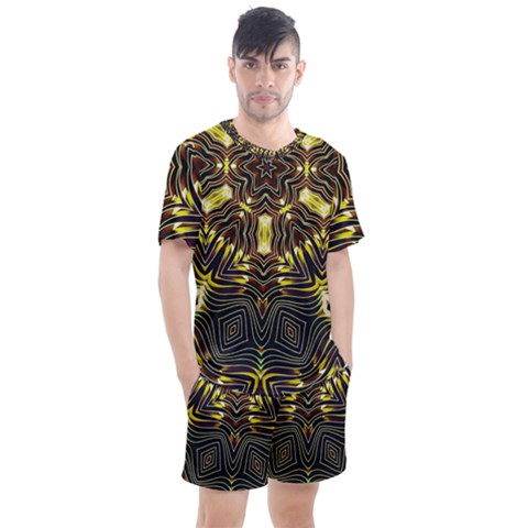 Beyou Men s Mesh Tee And Shorts Set by LW323