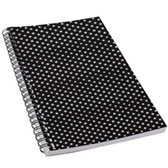 Stars On Black Ink 5 5  X 8 5  Notebook by goljakoff