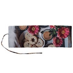 Cookies & Tea Tray  Roll Up Canvas Pencil Holder (m) by Incredible