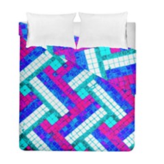 Pop Art Mosaic Duvet Cover Double Side (full/ Double Size) by essentialimage365