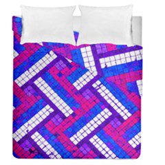Pop Art Mosaic Duvet Cover Double Side (queen Size) by essentialimage365
