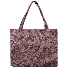 Red Leaves Photo Pattern Mini Tote Bag by dflcprintsclothing