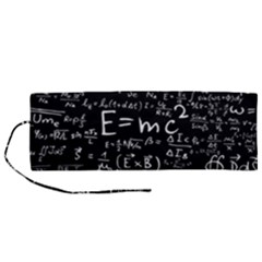 Science-albert-einstein-formula-mathematics-physics-special-relativity Roll Up Canvas Pencil Holder (m) by Sudhe