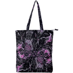 Punk Cyclone Double Zip Up Tote Bag by MRNStudios