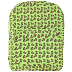 Cute Deer Pattern Green Full Print Backpack by snowwhitegirl