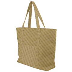 Sandy Tan Lines Zip Up Canvas Bag by themeaniestore