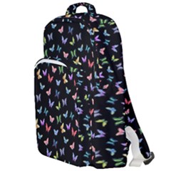 Bright And Beautiful Butterflies Double Compartment Backpack by SychEva