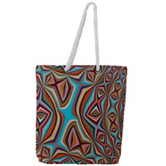 Digitalart Full Print Rope Handle Tote (large) by Sparkle