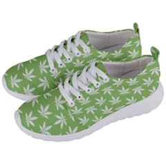 Weed Pattern Men s Lightweight Sports Shoes by Valentinaart