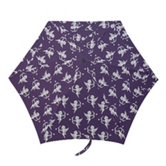 Cupid Pattern Mini Folding Umbrellas by Valentinaart