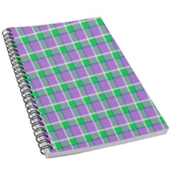 Checks 5 5  X 8 5  Notebook by Sparkle
