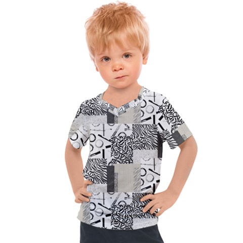 Abstract Pattern Kids  Sports Tee by Sparkle