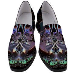 The High Priestess Card Women s Chunky Heel Loafers by MRNStudios