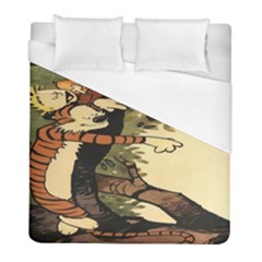 Calvin And Hobbes Duvet Cover (full/ Double Size) by artworkshop