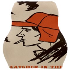 Catcher In The Rye Car Seat Velour Cushion  by artworkshop