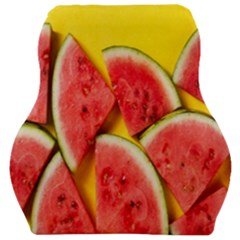 Watermelon Car Seat Velour Cushion  by artworkshop