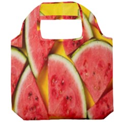 Watermelon Foldable Grocery Recycle Bag by artworkshop