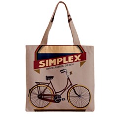 Simplex Bike 001 Design By Trijava Zipper Grocery Tote Bag by nate14shop