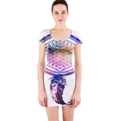 Bring Me The Horizon  Short Sleeve Bodycon Dress by nate14shop