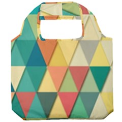 Geometric Foldable Grocery Recycle Bag by nate14shop