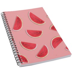 Water Melon Red 5 5  X 8 5  Notebook by nate14shop