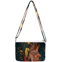 Stars-002 Double Gusset Crossbody Bag by nate14shop