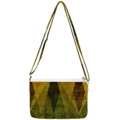 Rhomboid 001 Double Gusset Crossbody Bag by nate14shop