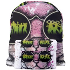 Black-cat-head Giant Full Print Backpack by Jancukart