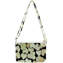 Heart-003 Double Gusset Crossbody Bag by nate14shop