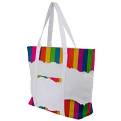 Art-and-craft Zip Up Canvas Bag by nate14shop