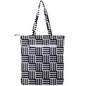 Basket Double Zip Up Tote Bag View2