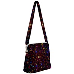 Abstract Background Stars Star Galaxy Wallpaper Zipper Messenger Bag by Wegoenart