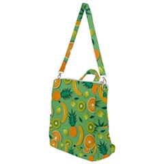 Fruit Tropical Pattern Design Art Crossbody Backpack by danenraven