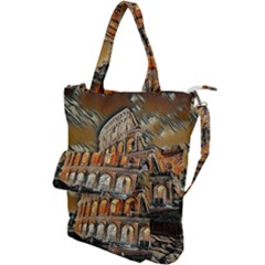 Colosseo Italy Shoulder Tote Bag by ConteMonfrey