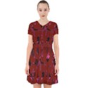 Doodles Maroon Adorable in Chiffon Dress View1