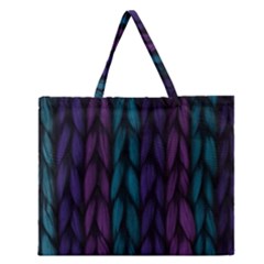 Background Zipper Large Tote Bag by nateshop