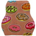 Doughnut Doodle Colorful Seamless Pattern Car Seat Velour Cushion  View1