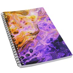 Conceptual Abstract Painting Acrylic 5 5  X 8 5  Notebook by Ravend
