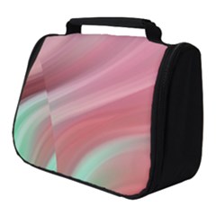 Gradient Pink Green Full Print Travel Pouch (small) by ConteMonfrey