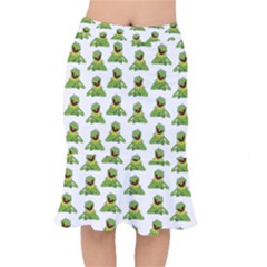 Kermit The Frog Short Mermaid Skirt by Valentinaart