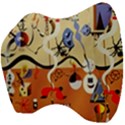 Carnival Of The Harlequin Art Velour Head Support Cushion View4