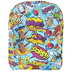 Comic Elements Colorful Seamless Pattern Full Print Backpack by Pakemis