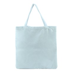 Color Light Cyan Grocery Tote Bag by Kultjers