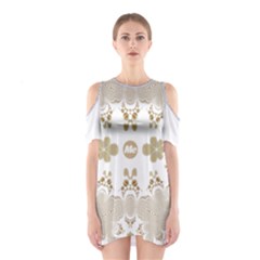 Im Fourth Dimension Mintme Shoulder Cutout One Piece Dress by imanmulyana