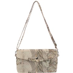 Mapa Mundi - 1774 Removable Strap Clutch Bag by ConteMonfrey