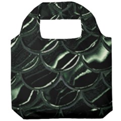 Dragon Scales Foldable Grocery Recycle Bag by PollyParadiseBoutique7