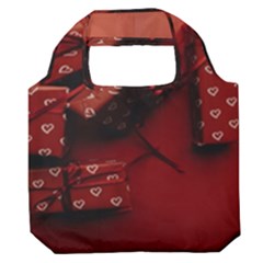 Valentines Gift Premium Foldable Grocery Recycle Bag by artworkshop