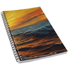 Ocean Sunset Sea Ocean Sunset 5 5  X 8 5  Notebook by Ravend