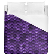 Purple Scales! Duvet Cover (queen Size) by fructosebat